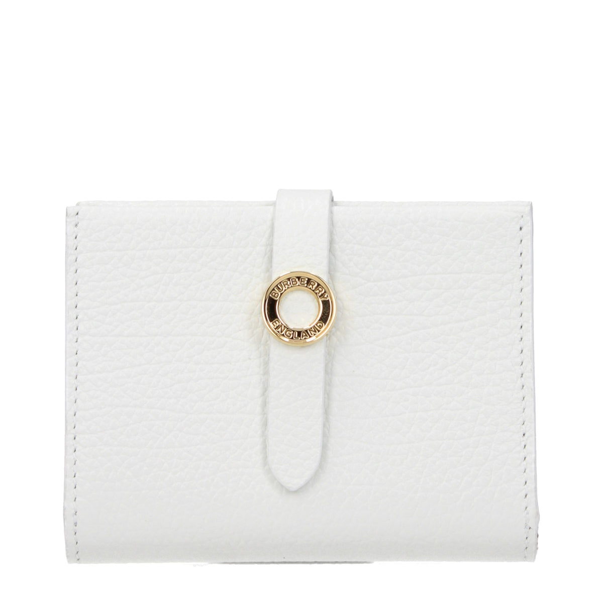 Burberry White Leather Wallet for Women
