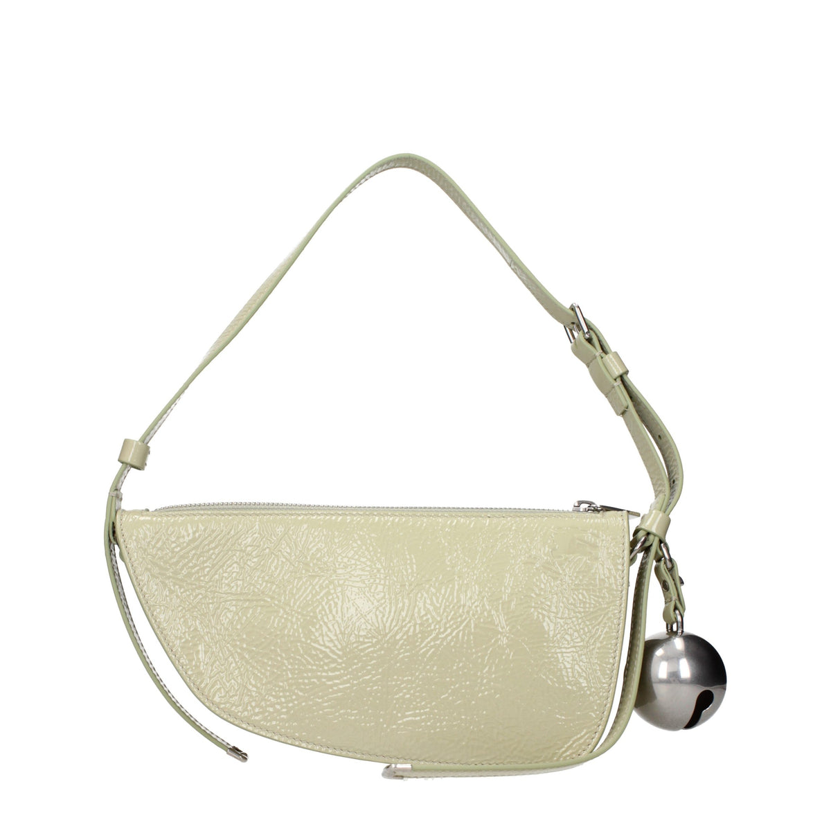 Burberry Green Leather Shoulder Bag for Women