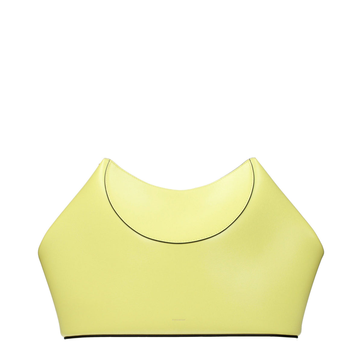Givenchy Yellow Leather Clutch Bag for Women