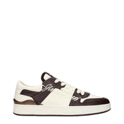 Jimmy Choo Beige Leather Low Top Sneakers for Men
