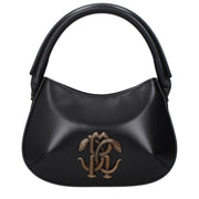 Roberto Cavalli Black Leather Handbag for Women