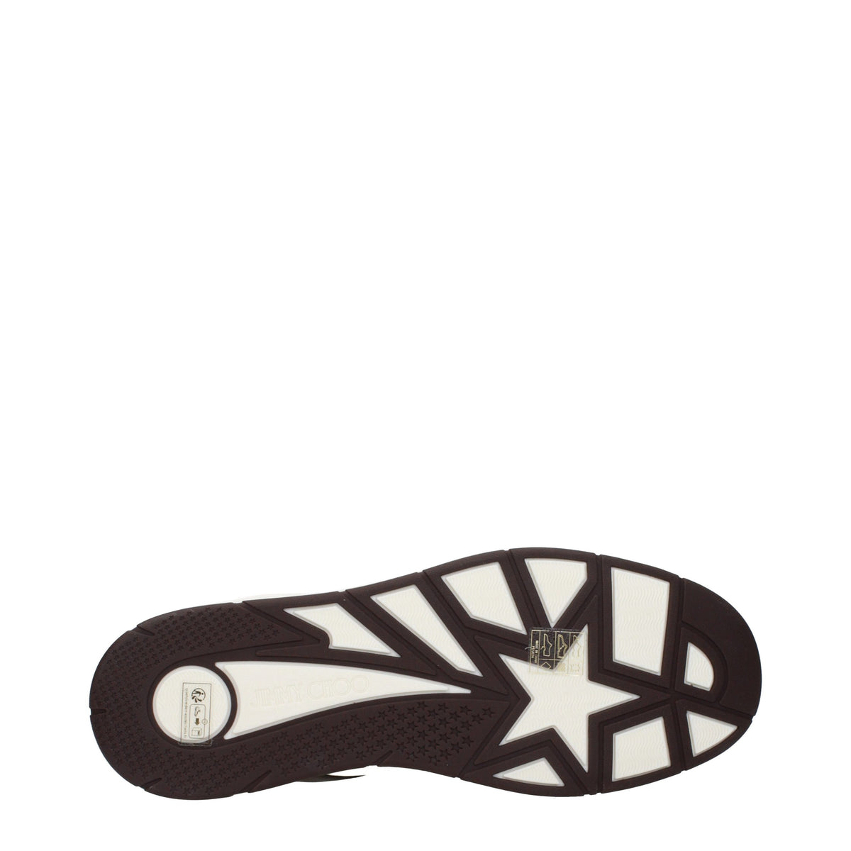 Jimmy Choo Beige Leather Low Top Sneakers for Men