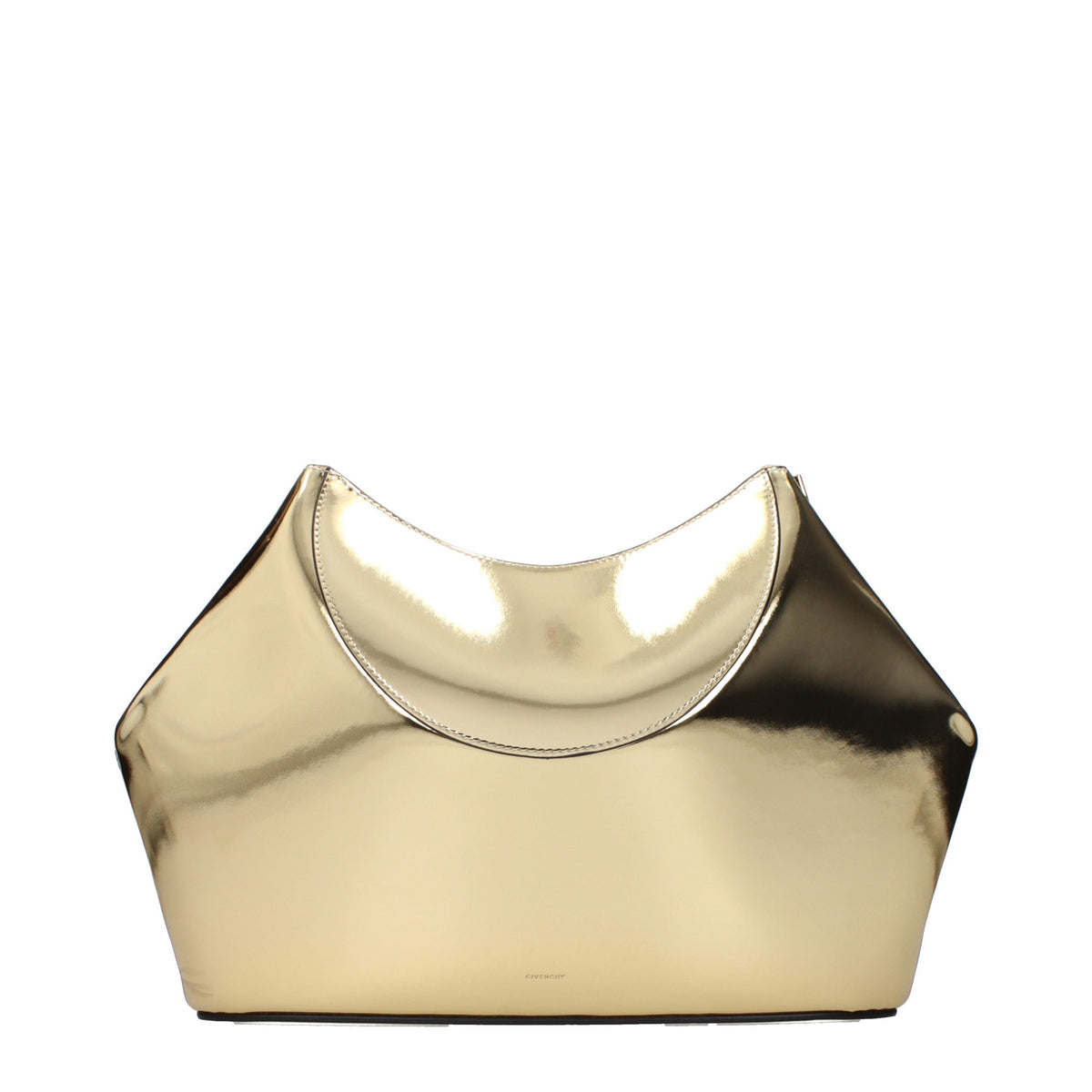 Givenchy Gold Leather Clutch Bag for Women