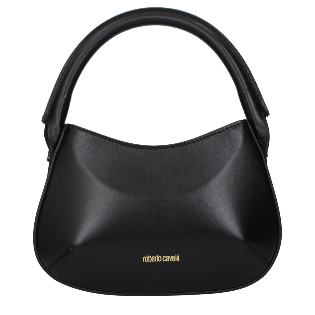 Roberto Cavalli Black Leather Handbag for Women
