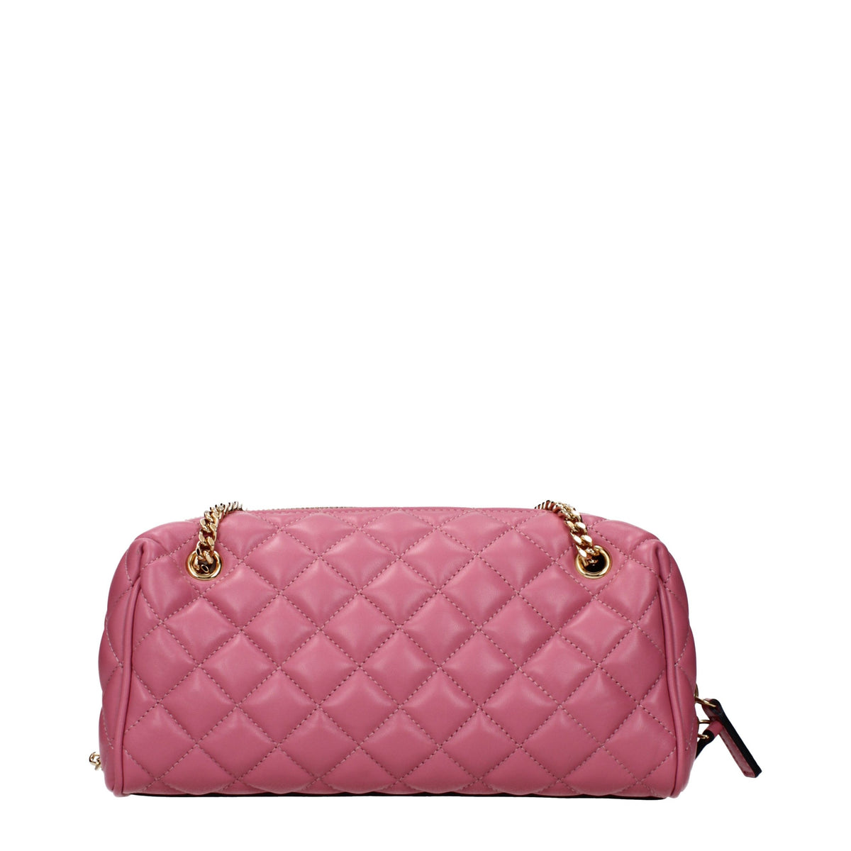 Versace Pink Leather Shoulder Bag for Women