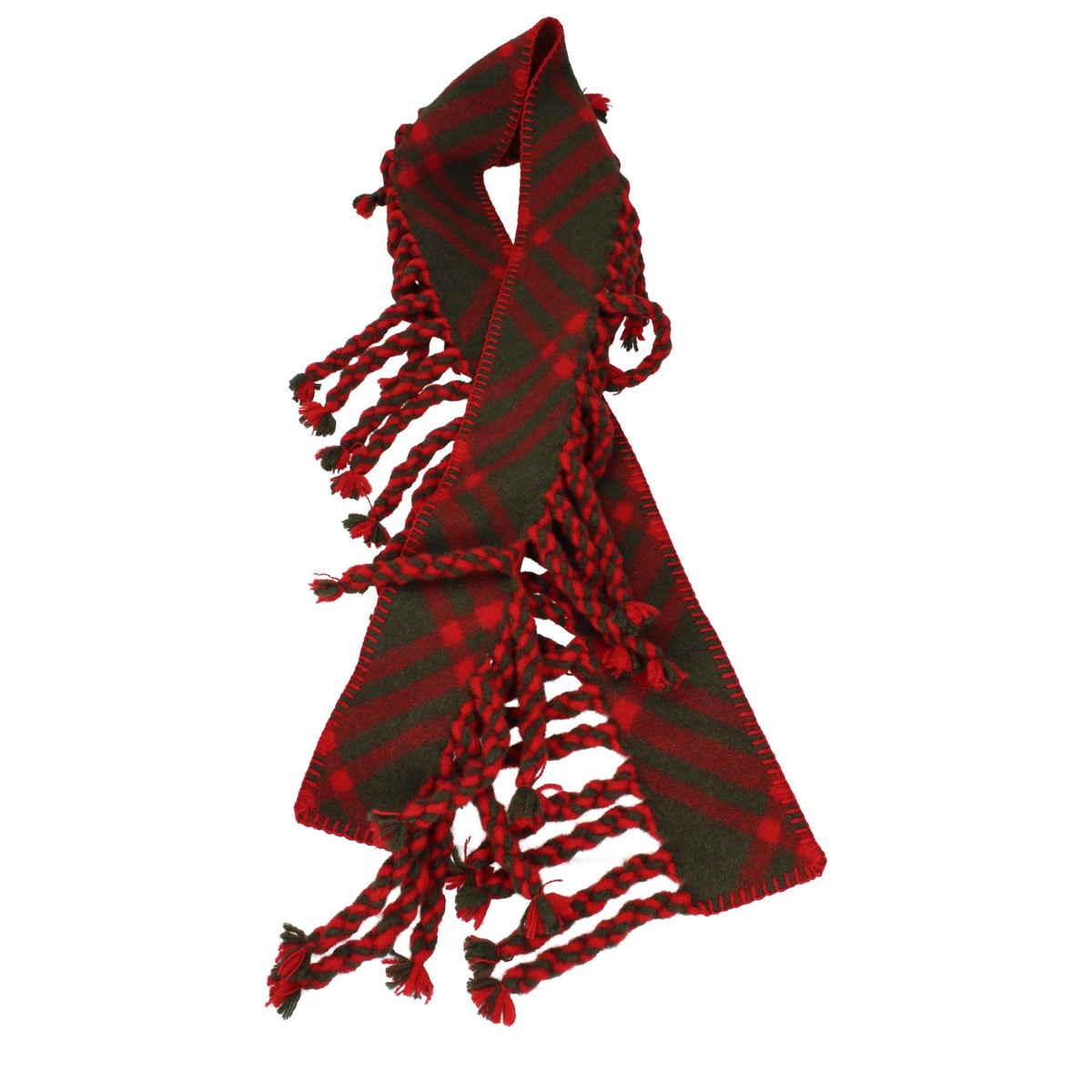 Burberry Red Wool Foulard for Women