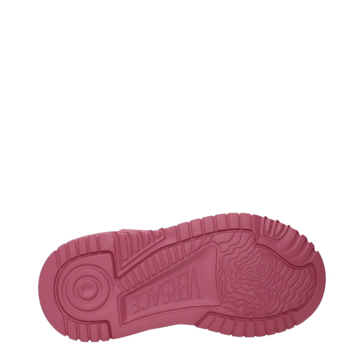 Versace Pink Leather Chunky Sneakers for Women