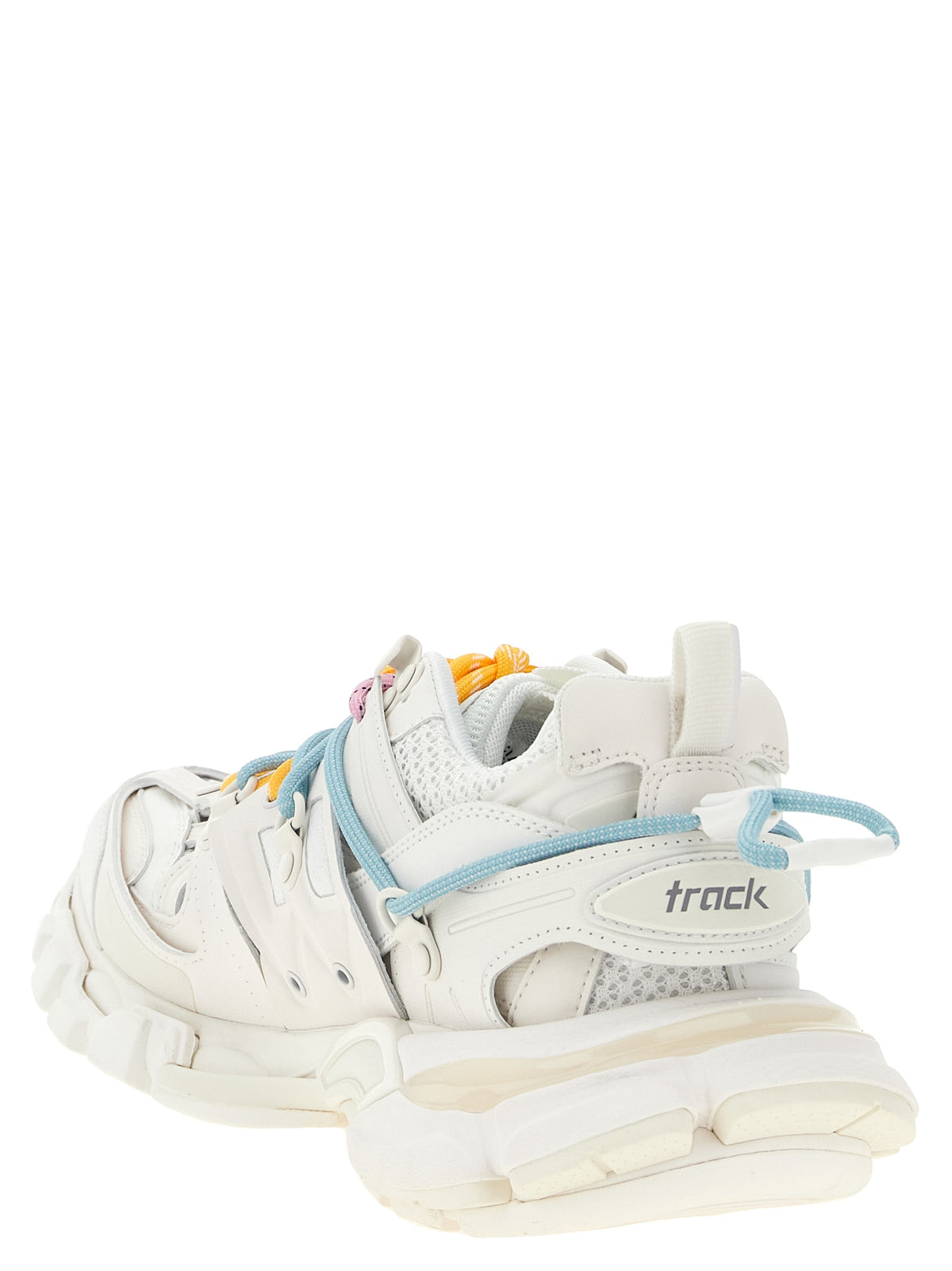 Balenciaga White Polyethylene Athletic Sneakers for Women