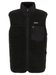 Patagonia Black Polyester Sleeveless Jacket for Men