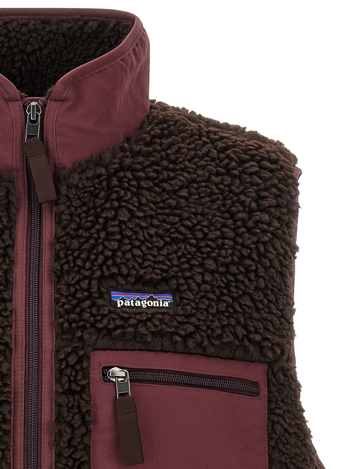 Patagonia Brown Polyester Sleeveless Jacket for Women