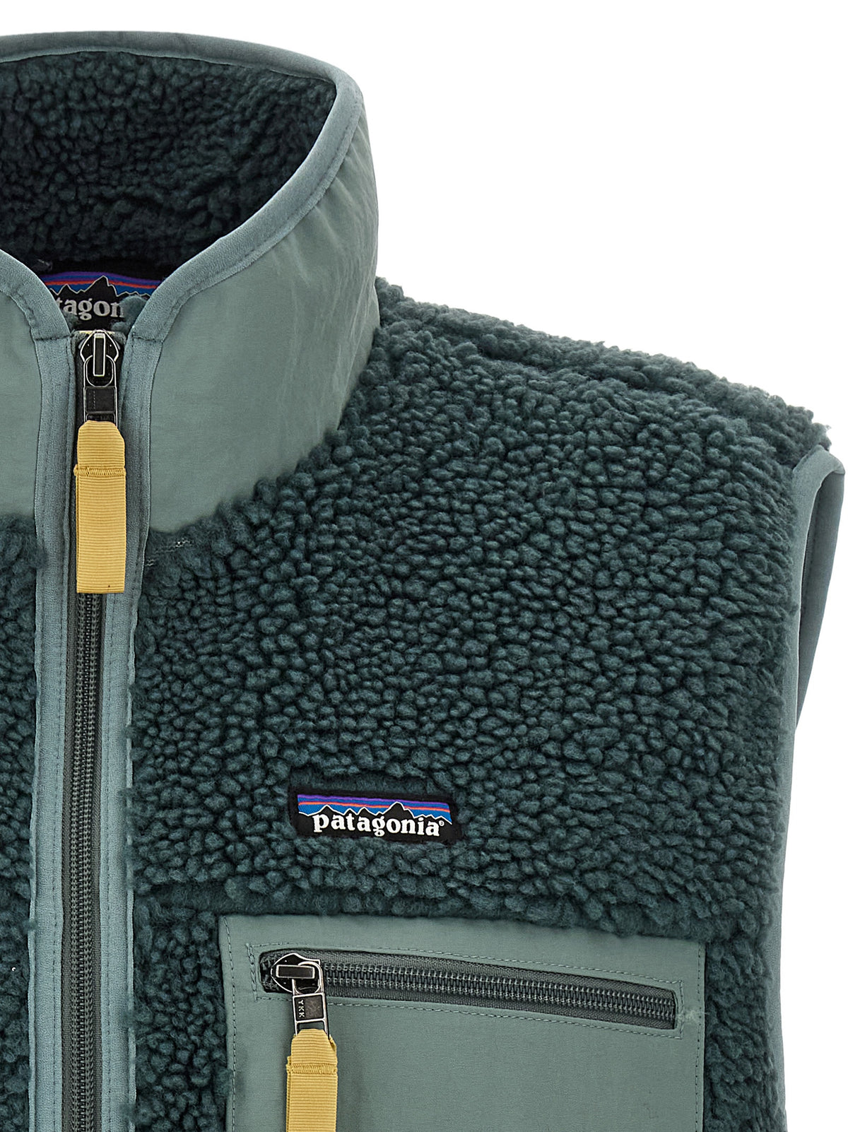 Patagonia Blue Polyester Sleeveless Jacket for Men
