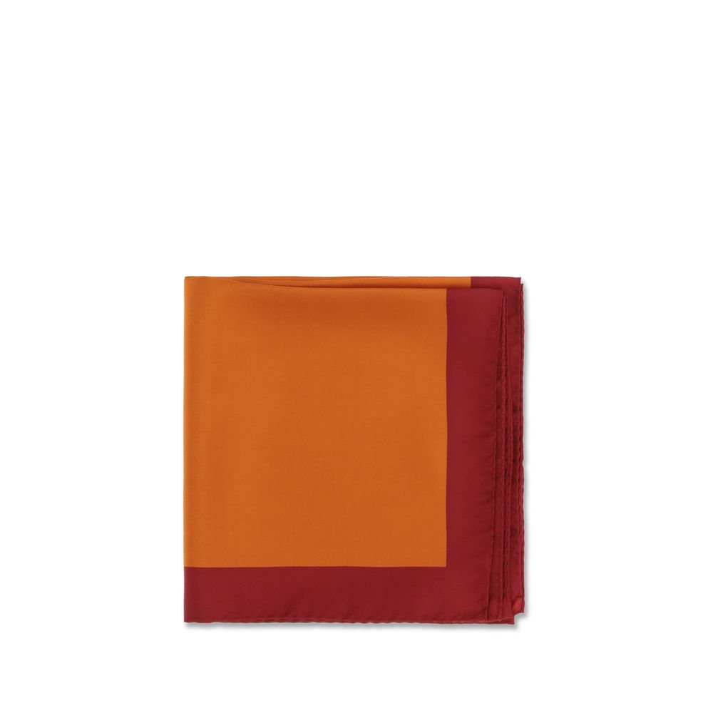 Saint Laurent Orange Silk Foulard for Women
