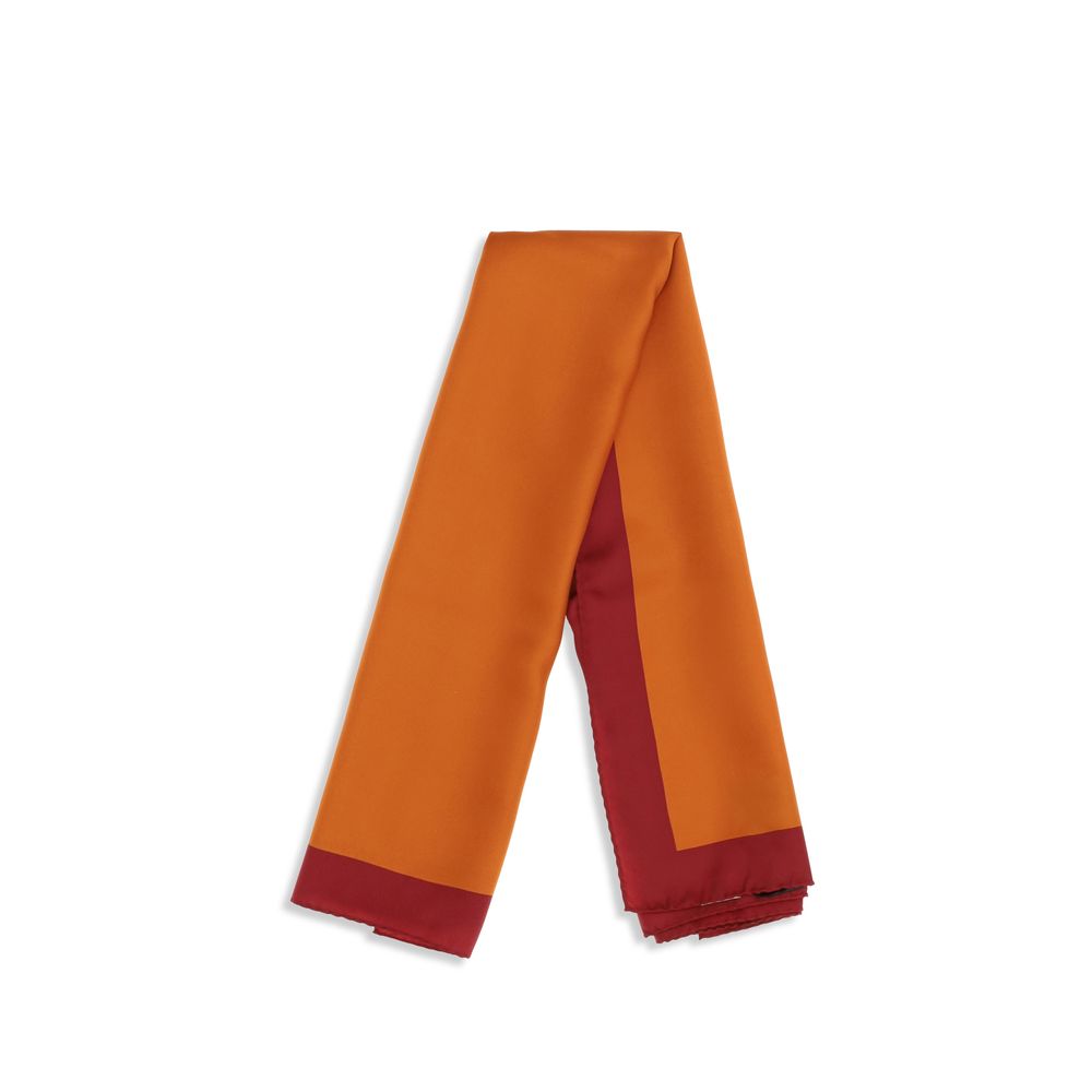 Saint Laurent Orange Silk Foulard for Women