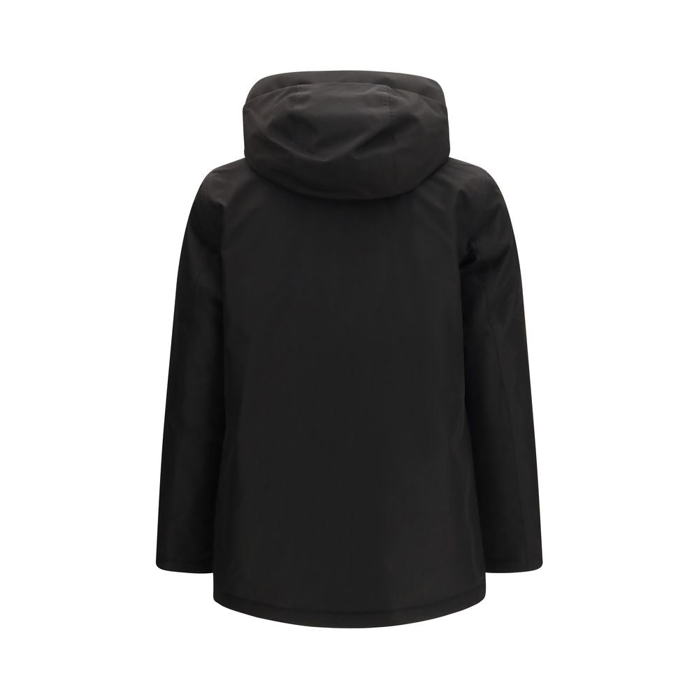 Woolrich Black Goose Down Parka for Men