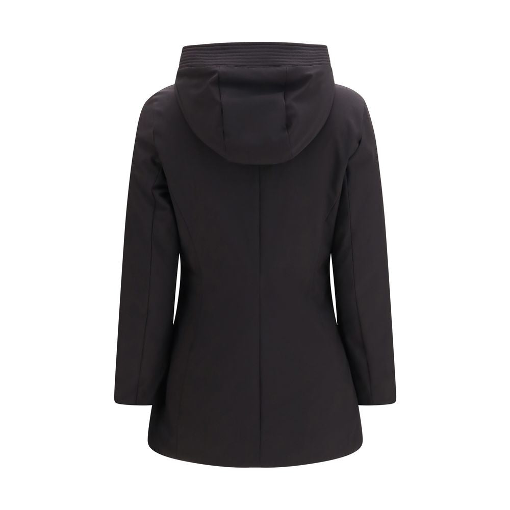 Woolrich Black Polyester Parka for Women