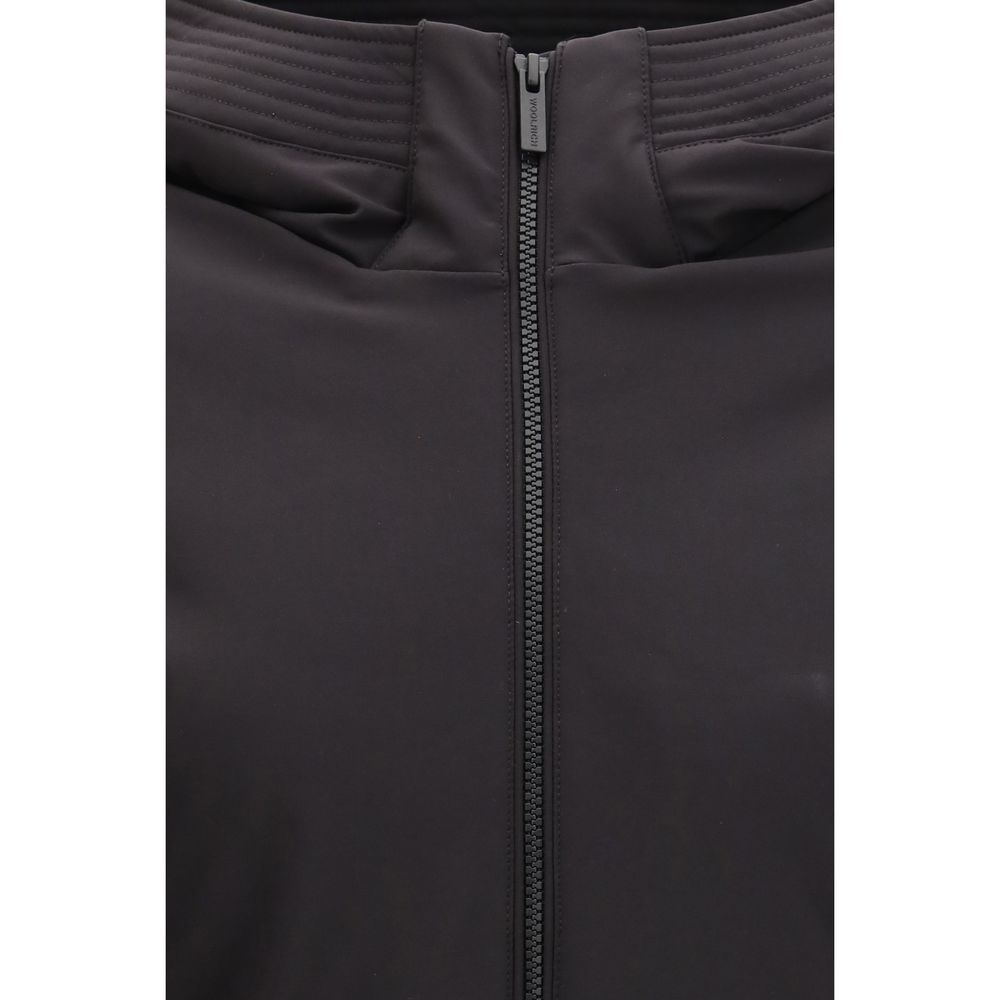 Woolrich Black Polyester Parka for Women