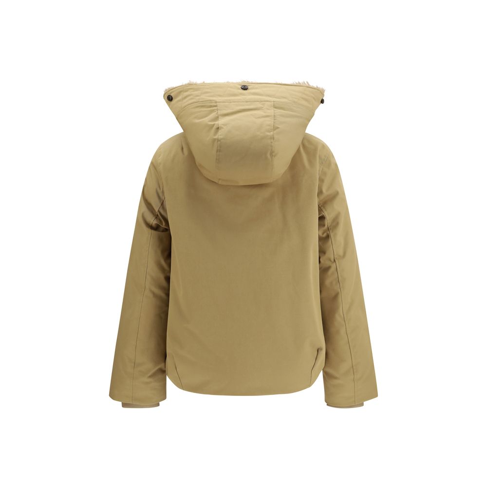 Woolrich Beige Cotton Parka for Women