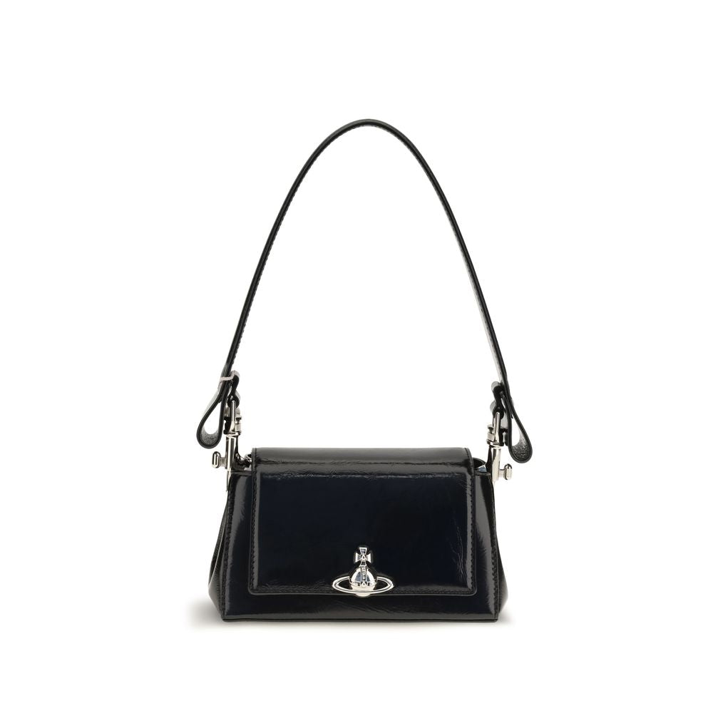 Vivienne Westwood Black Calf Leather Bos Taurus Handbag for Women