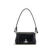 Vivienne Westwood Black Calf Leather Bos Taurus Handbag for Women