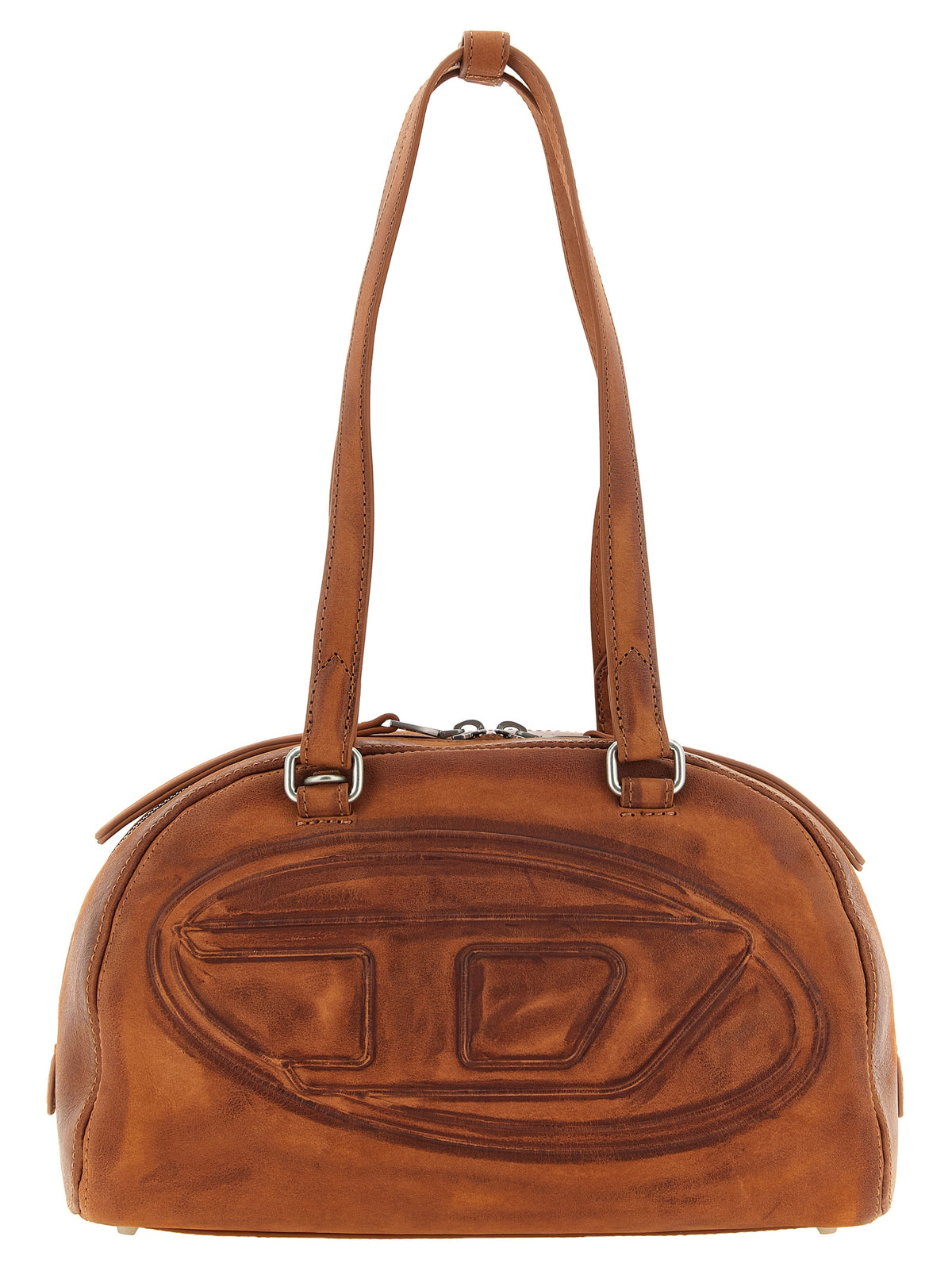 Diesel Brown Other Fibres Shoulder Bag for Women