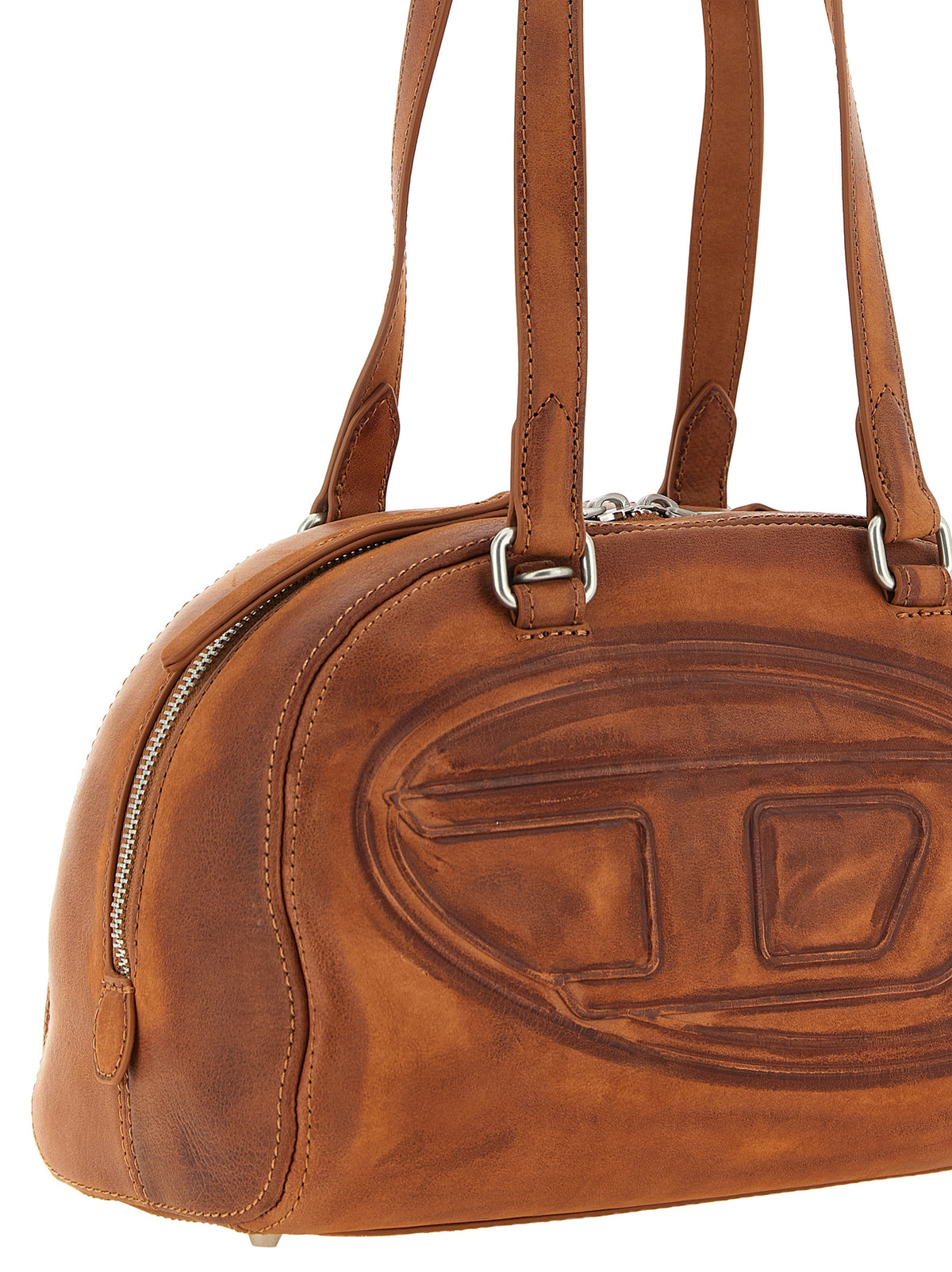Diesel Brown Other Fibres Shoulder Bag for Women