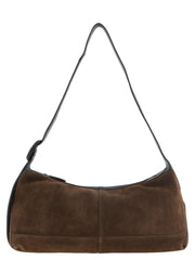 Ami Paris Brown Cowhide Crossbody Bag for Women