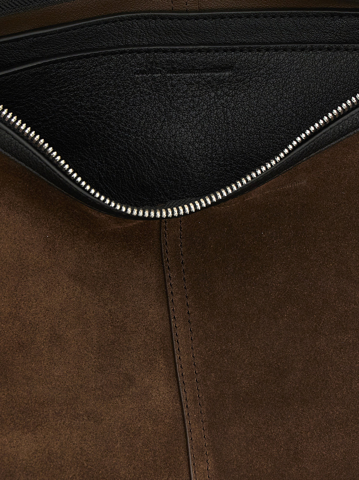 Ami Paris Brown Cowhide Crossbody Bag for Women