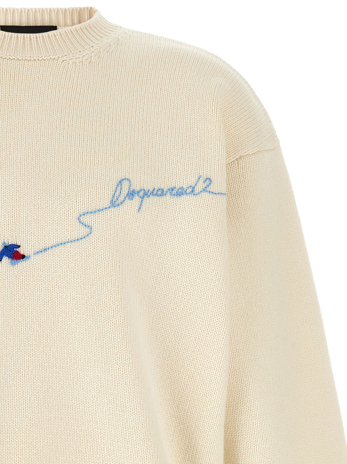 Dsquared² White Wool Cardigan for Men