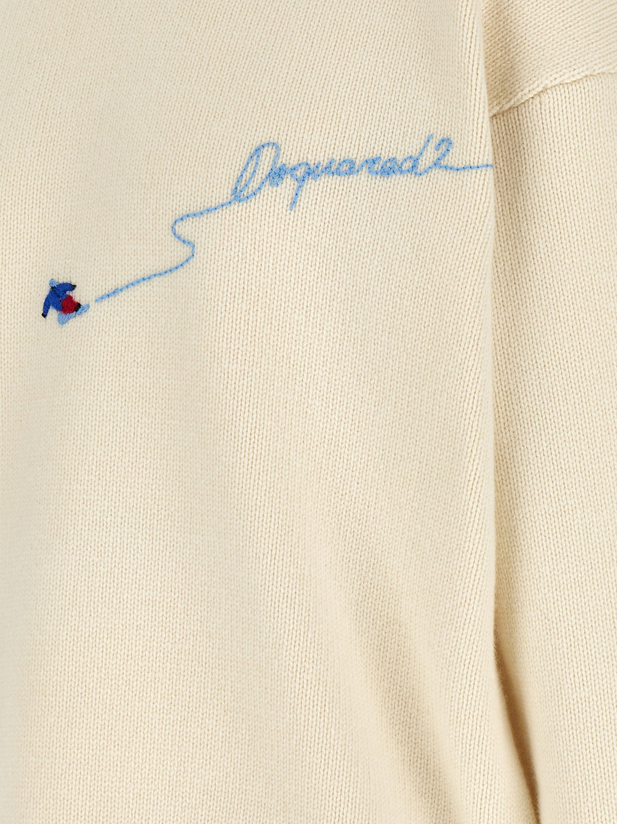 Dsquared² White Wool Cardigan for Men
