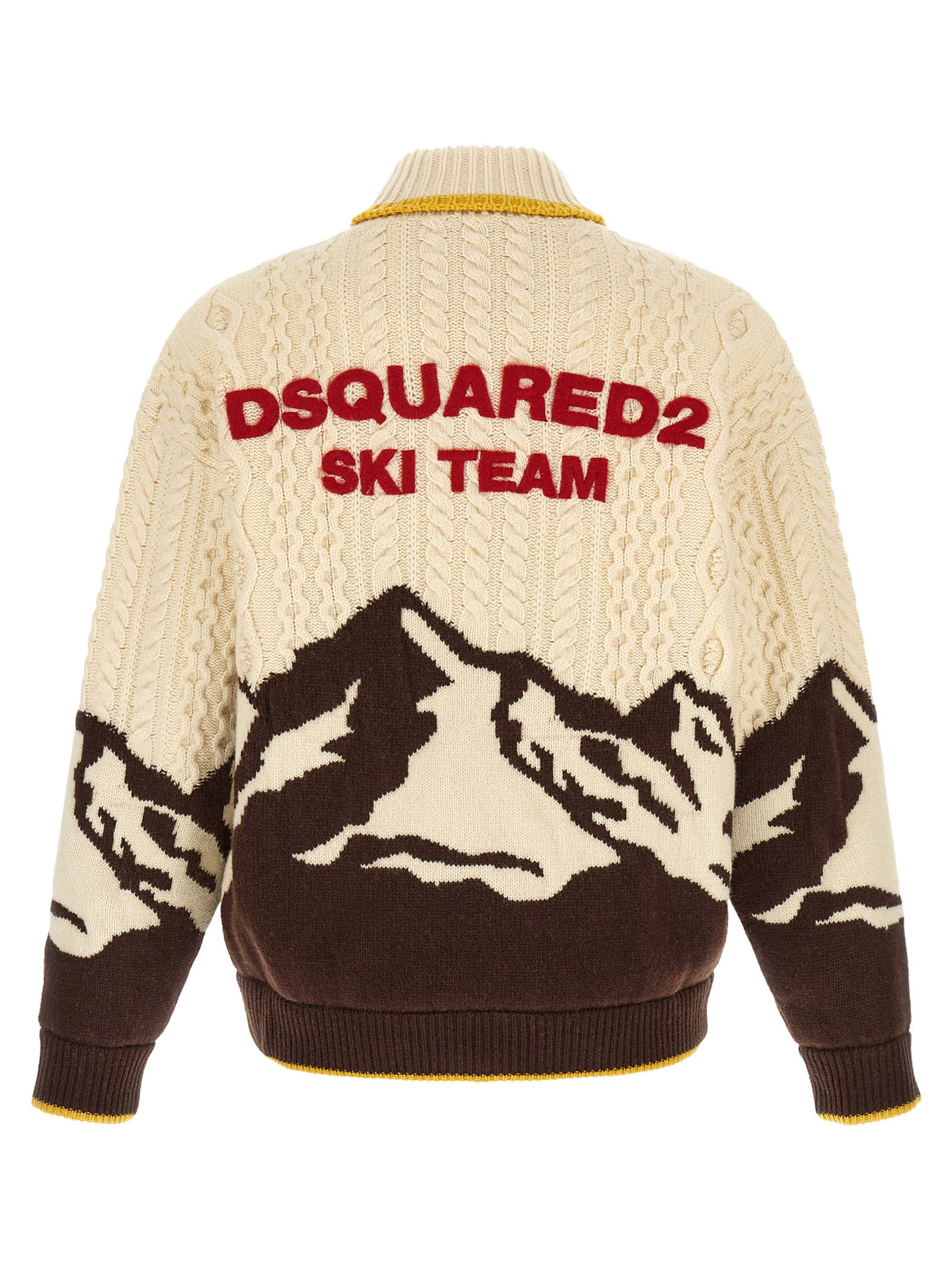 Dsquared² Multicolor Wool Cardigan