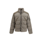 C.P. Company Gray Polyamide Full-Length Jacket for Men