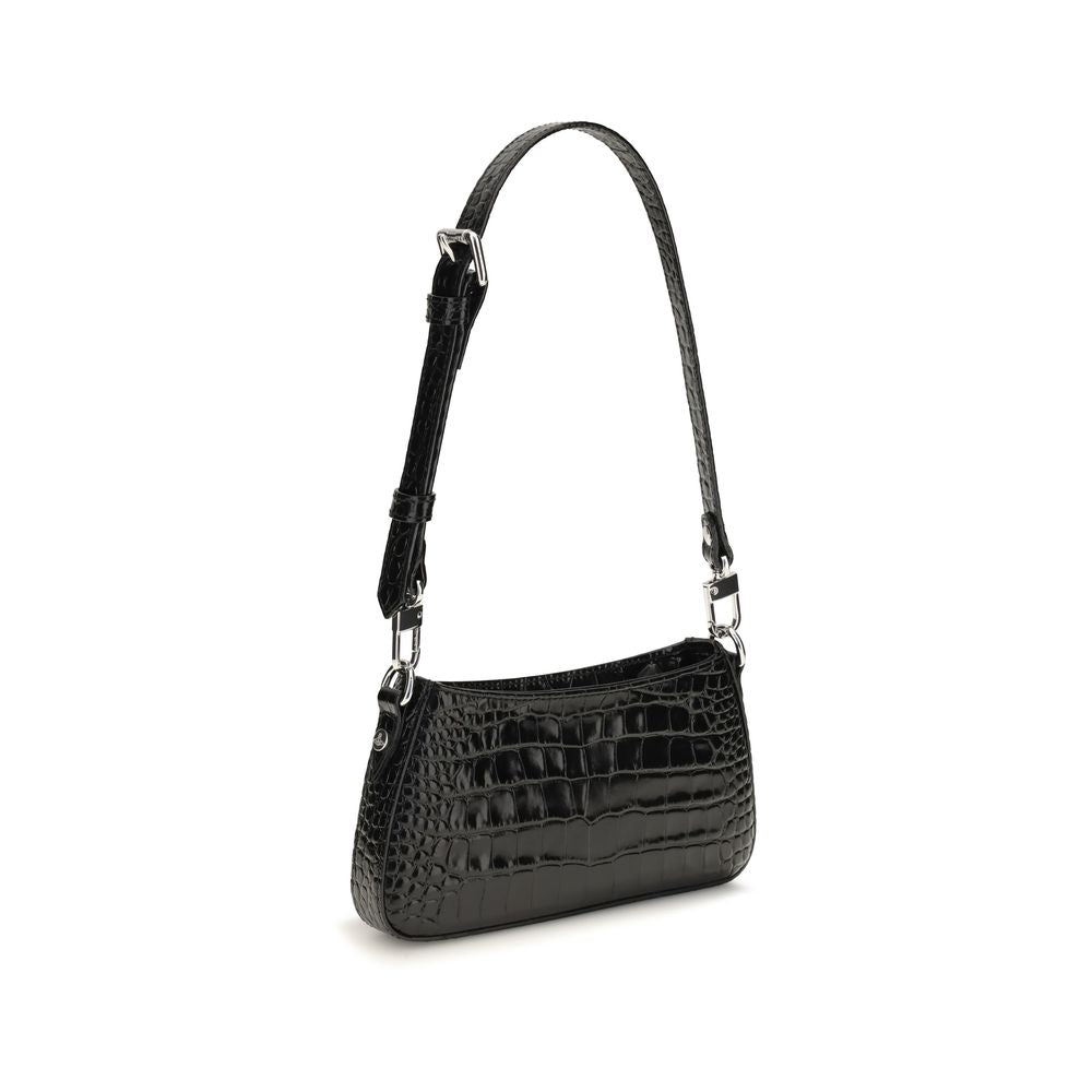Vivienne Westwood Black Calf Leather Bos Taurus Shoulder Bag for Women