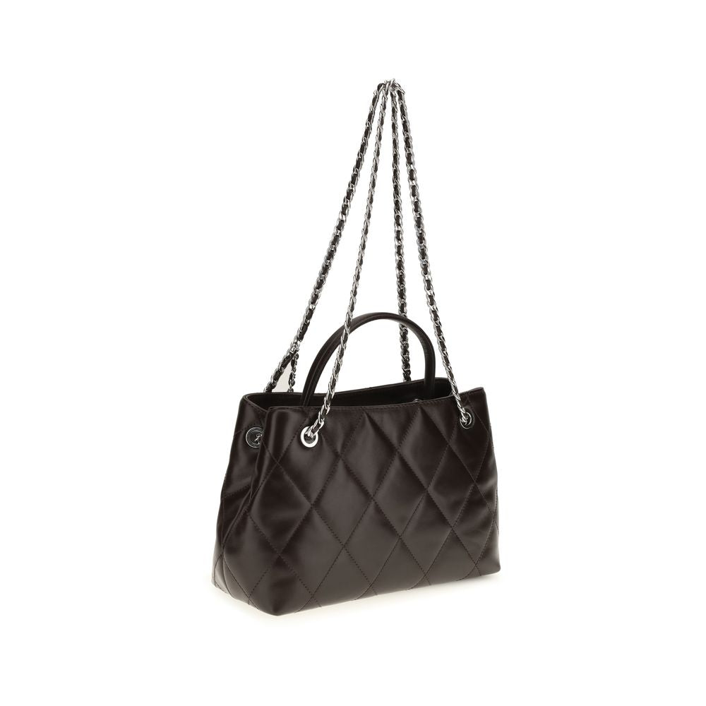 Tory Burch Brown Calf Leather Bos Taurus Shoulder Bag for Women