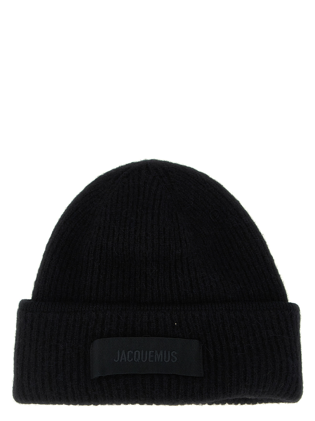 Jacquemus Black Wool Beanie for Men