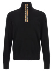 Burberry Black Wool Cardigan