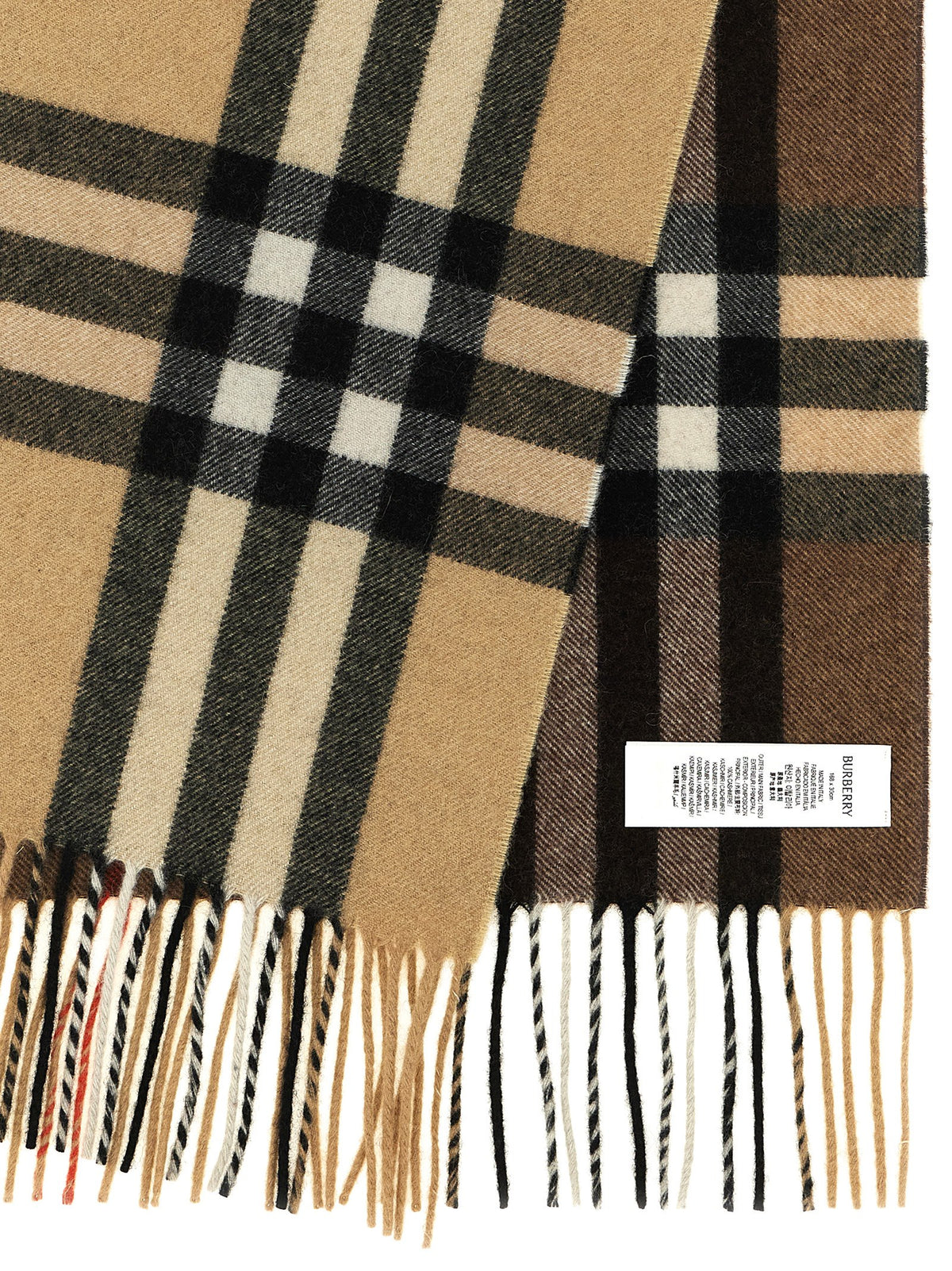 Burberry Beige Cashmere Scarf for Women