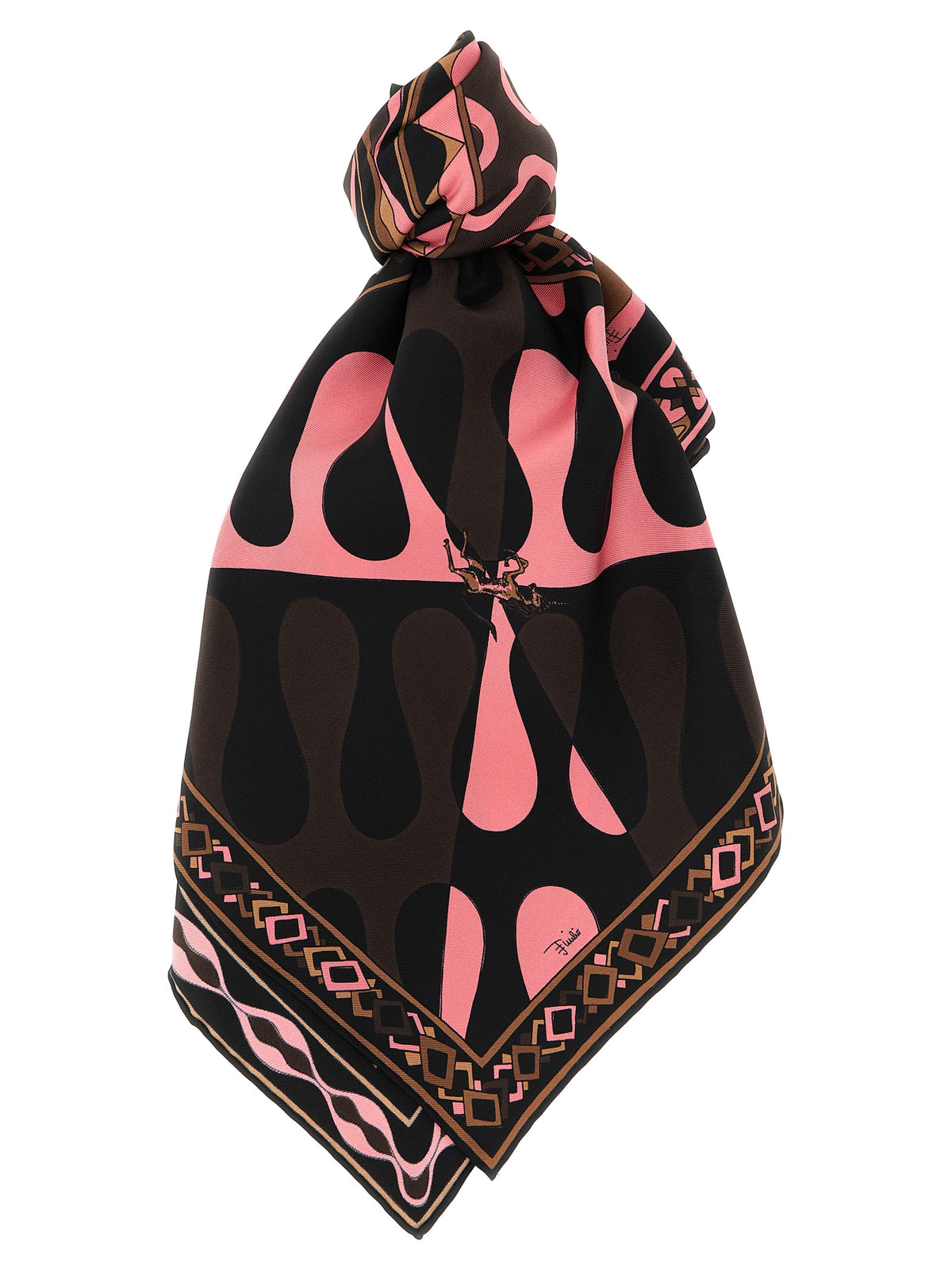 Emilio Pucci Multicolor Silk Scarf for Women