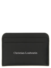 Christian Louboutin Black Calfskin Cardholder