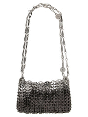 Paco Rabanne Silver Stainless Steel Shoulder Bag