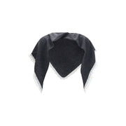 Ganni Gray Wool Oves Aries Scarf for Women