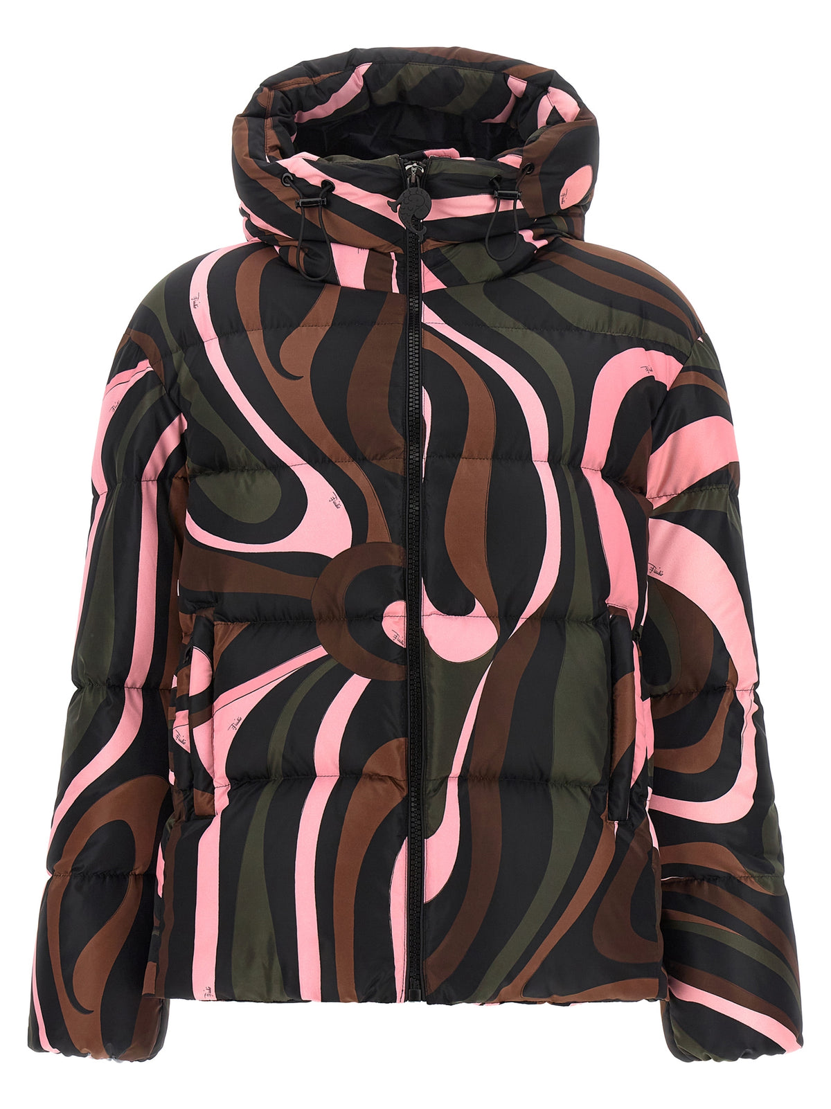Emilio Pucci Multicolor Polyamide Full-Length Jacket for Women