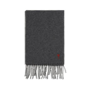 Ami Paris Gray Wool Oves Aries Foulard for Men