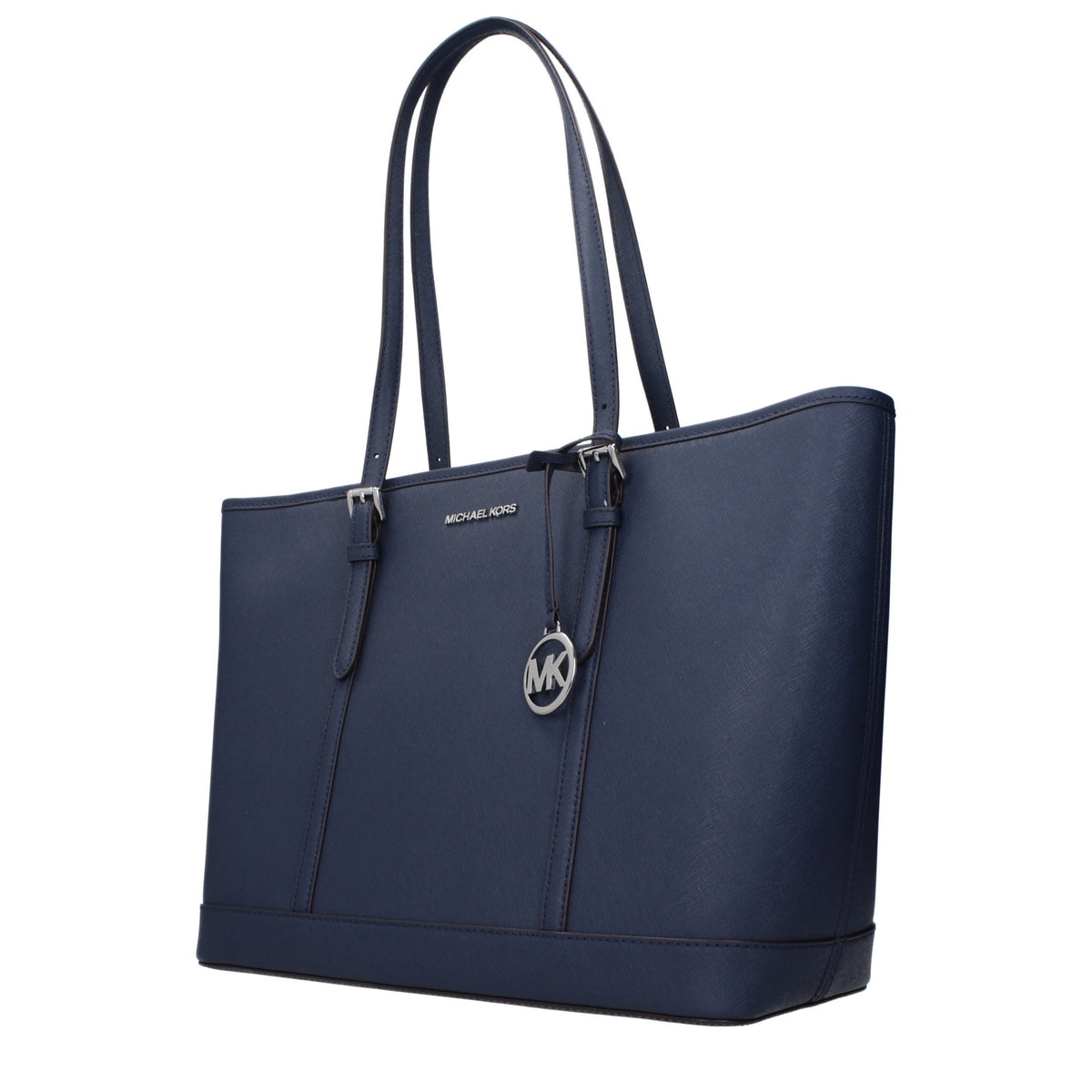 Michael Kors Blue Leather Shoulder Bag for Women
