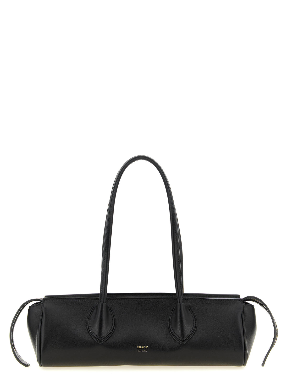 Khaite Black Lamb Leather Shoulder Bag