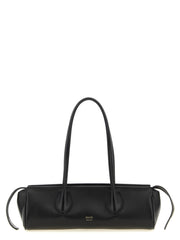 Khaite Black Lamb Leather Shoulder Bag