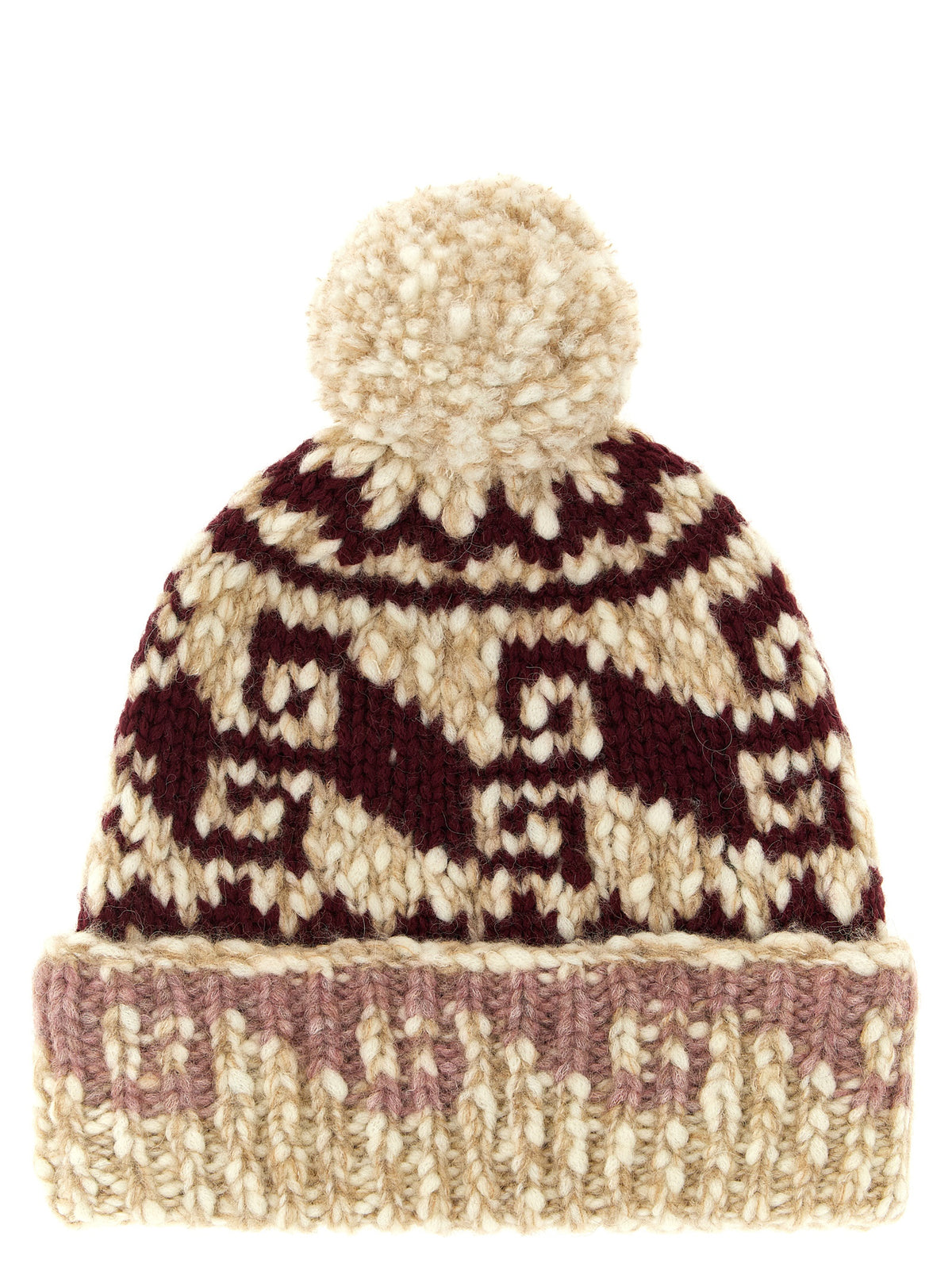 Moncler Grenoble Multicolor Wool Beanie for Women