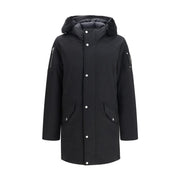 Moose Knuckles Black Cotton Parka