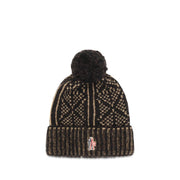 Moncler Grenoble Brown Alpaca Vicugna Pacos Beanie