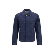 Stone Island Blue Cotton Denim Jacket for Men