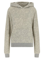 Khaite Gray Cotton Hoodie